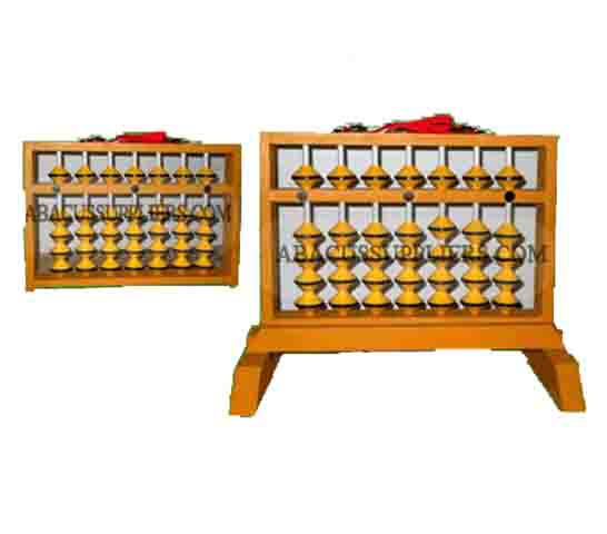 7 Rod Display Abacus With Stand
